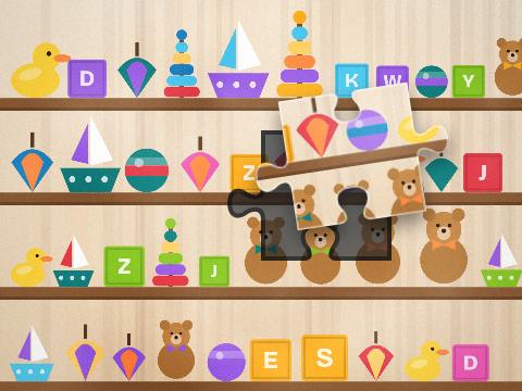 Toy shelf, an original illustration
